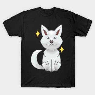 White Akita Inu T-Shirt